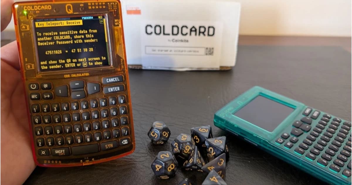 One Year Later: How Coldcard Q’s Key Teleport Delivers Secure Remote Key Management for Bitcoin Treasuries
