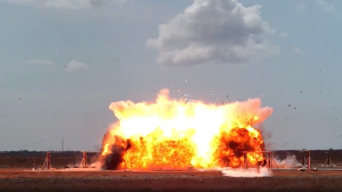 NASA is blowing stuff up to study the explosive potential of methalox rockets