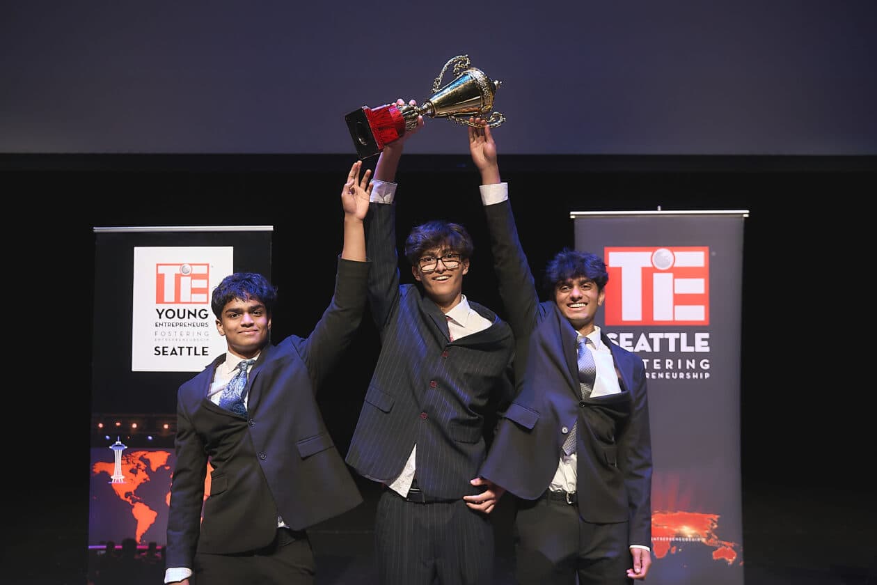 Seattle's young founders clinch third consecutive victory in global TiE pitch competition