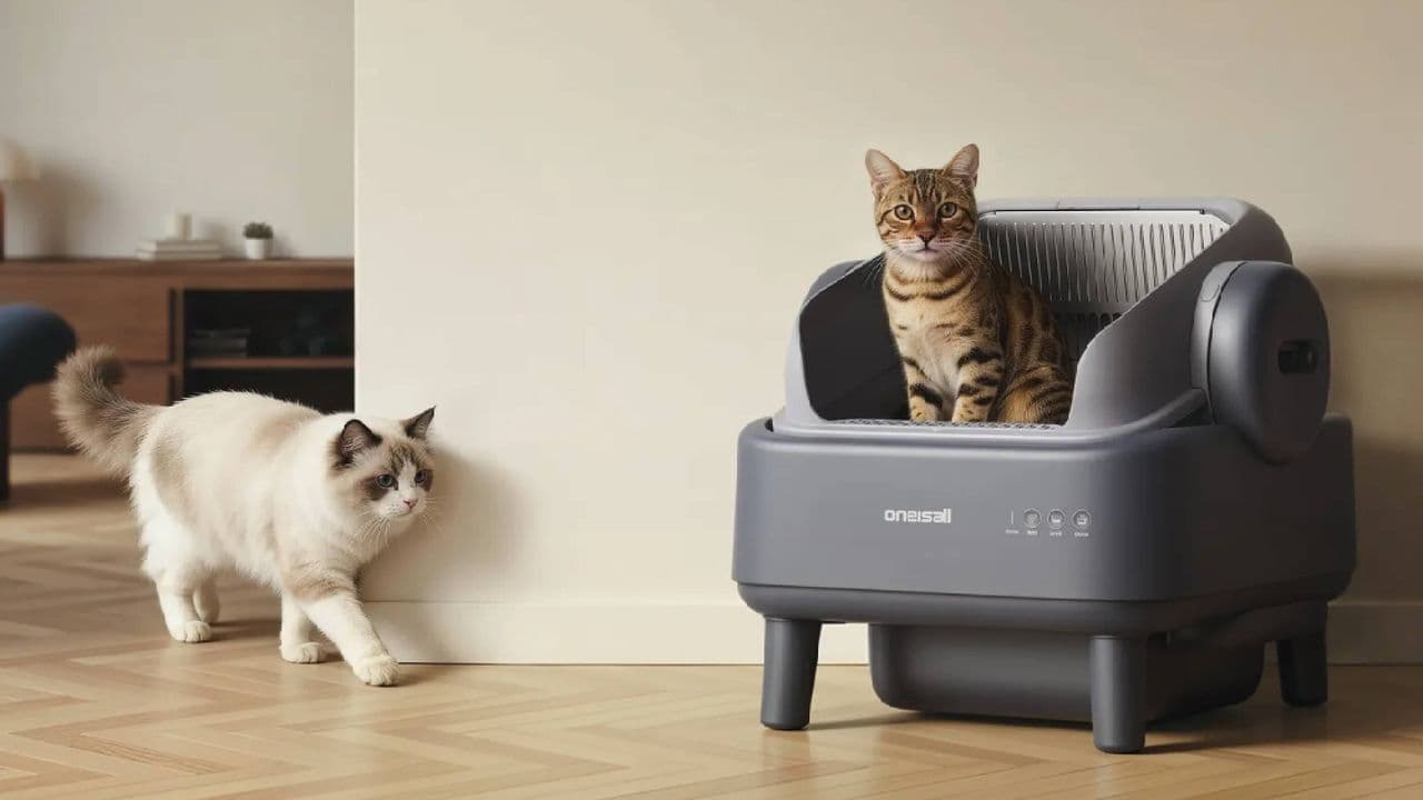 India's First Trial of Robo-Pet-Sitters: Feline Reactions Revealed