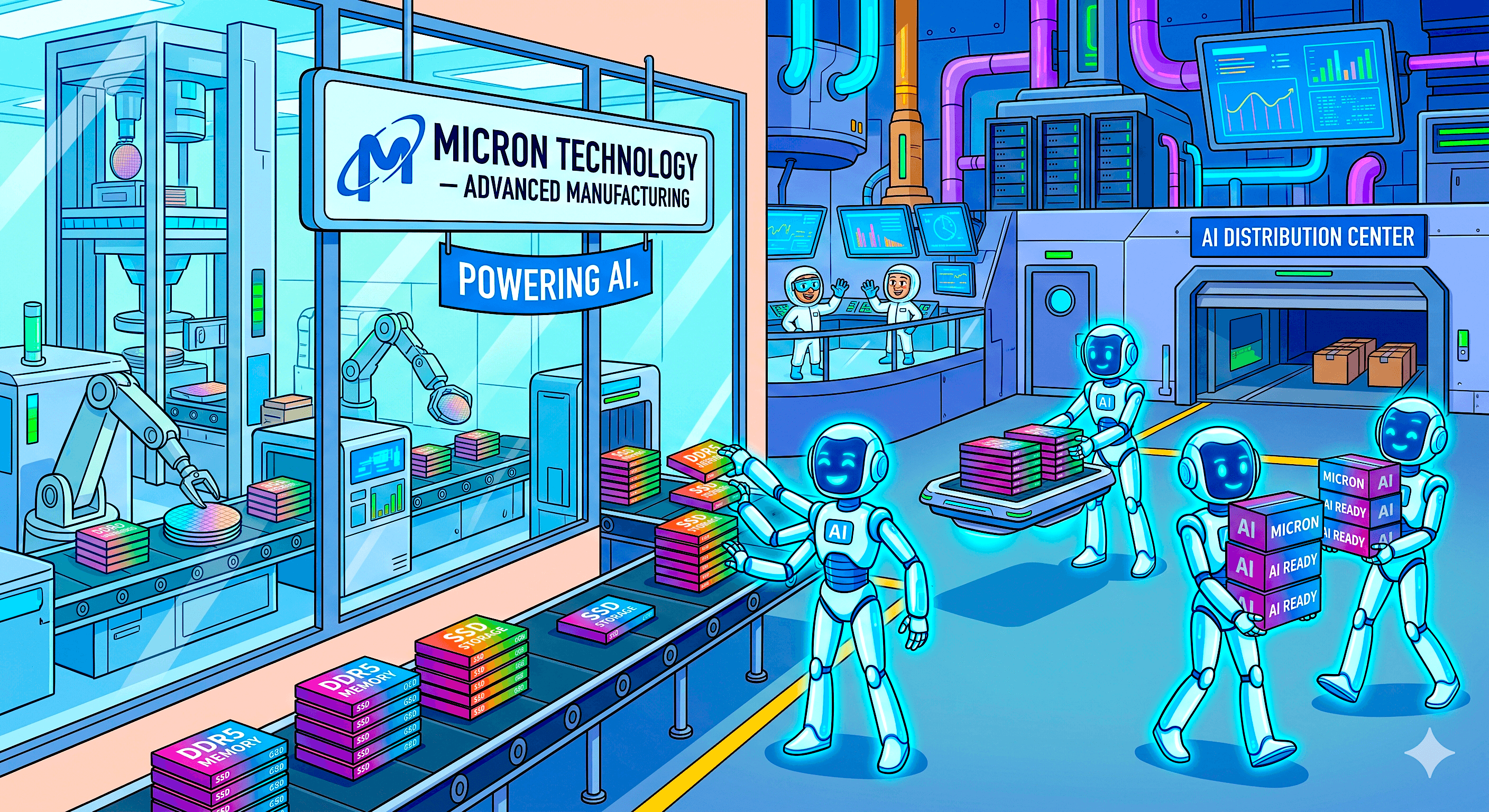 AI prompts a memory-chip boom — and electronics inflation. Get used to it.