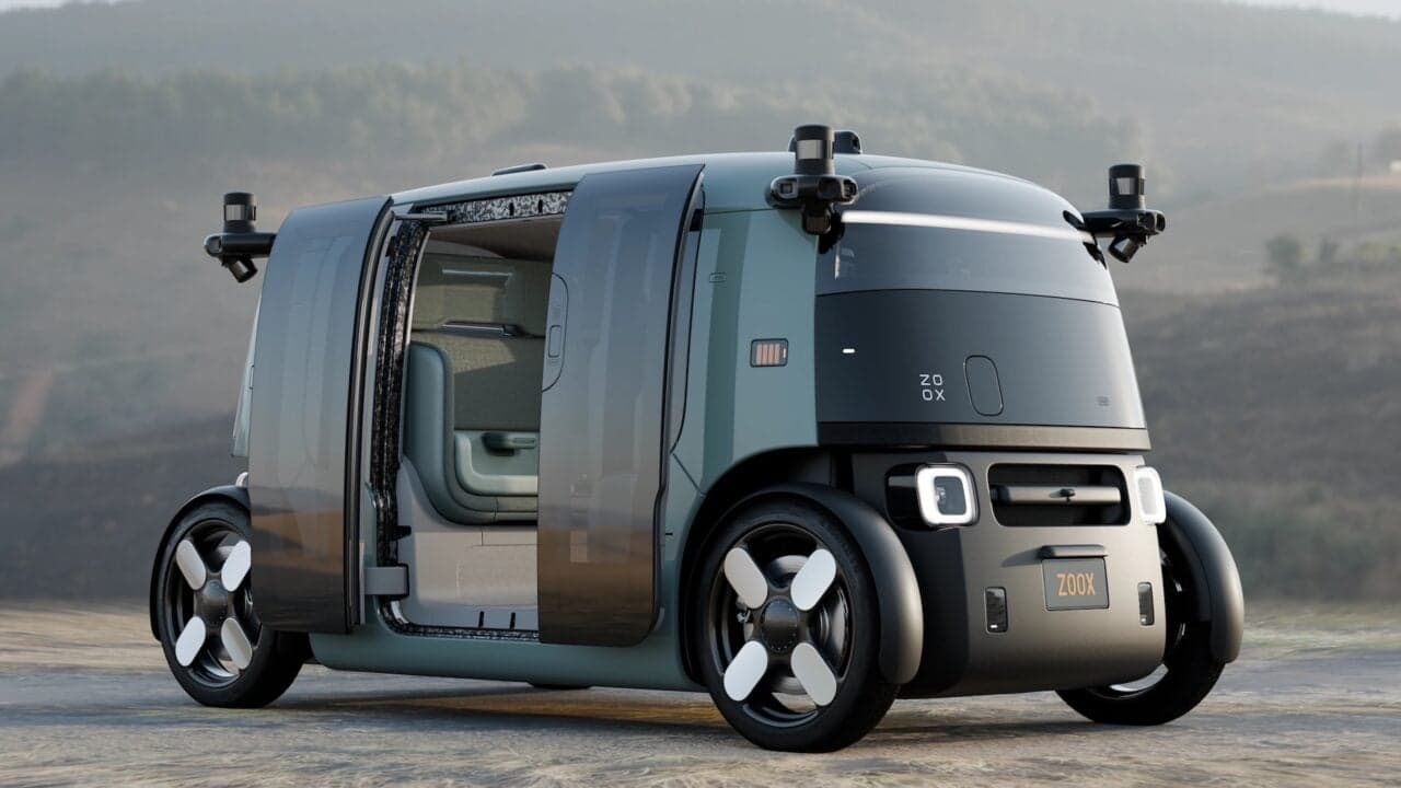 Amazon’s Zoox Shows Off Its New Toaster on Wheels