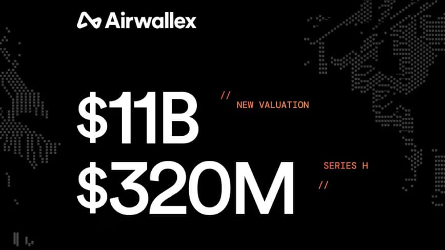 Airwallex secures $320 million, aiming for $11 billion valuation in finance