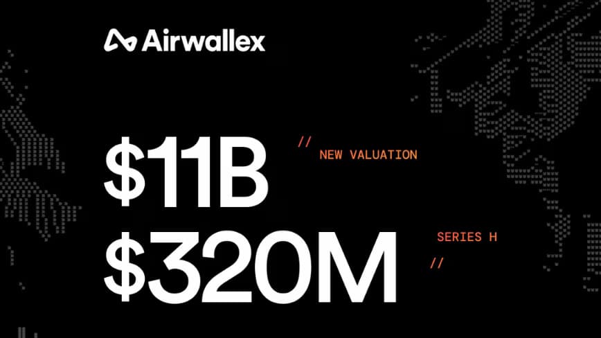 Airwallex secures $320 million, reaching an $11 billion valuation
