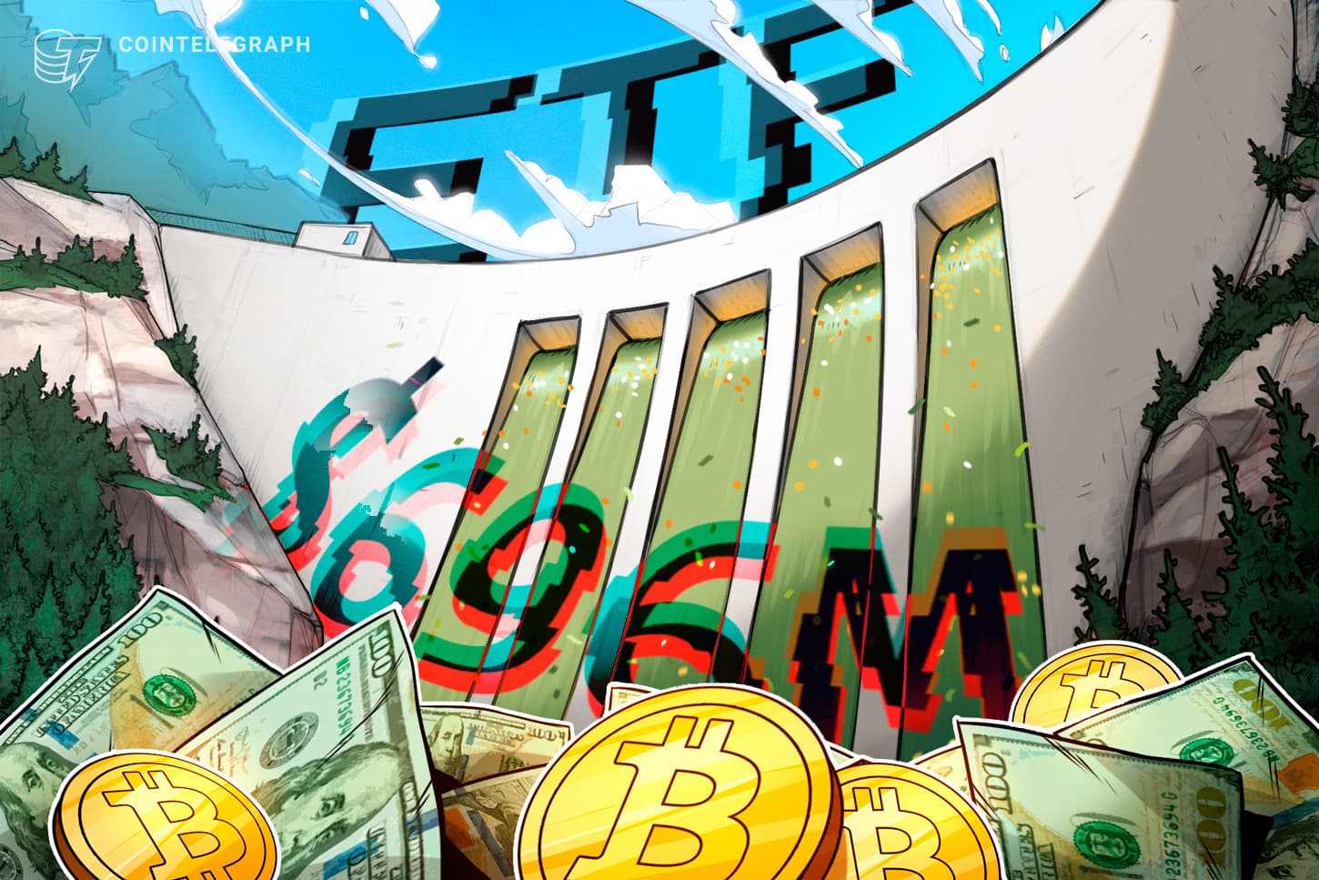Bitcoin ETFs Witness Record Outflows as BTC Plunges Below $60K