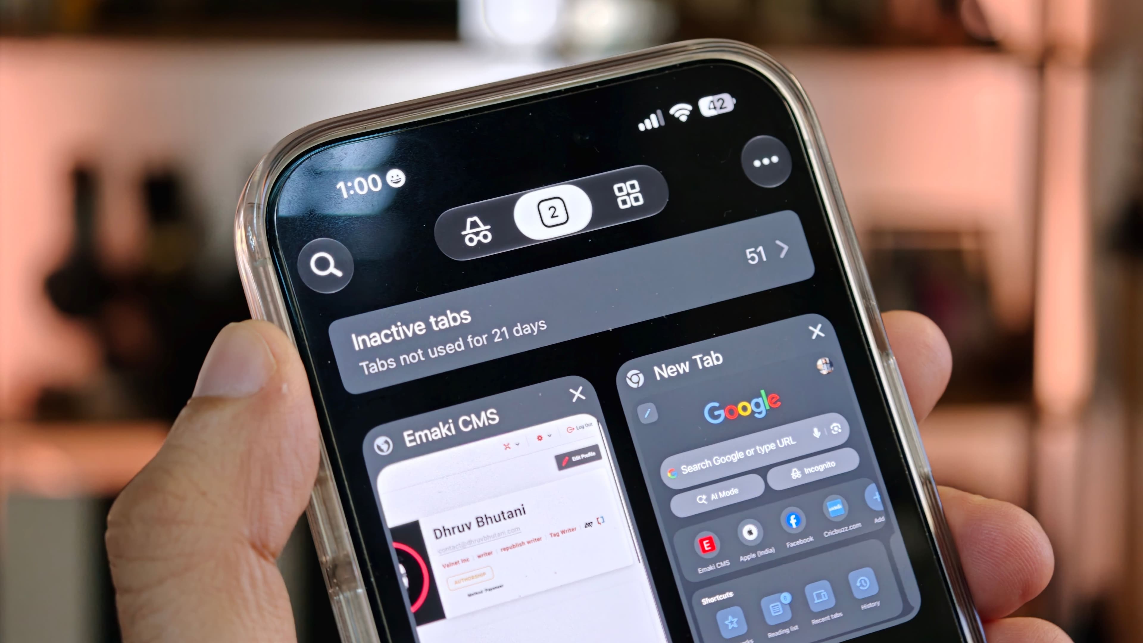 I forced Android Chrome to freeze inactive tabs and saved my phone from constant slowdowns
