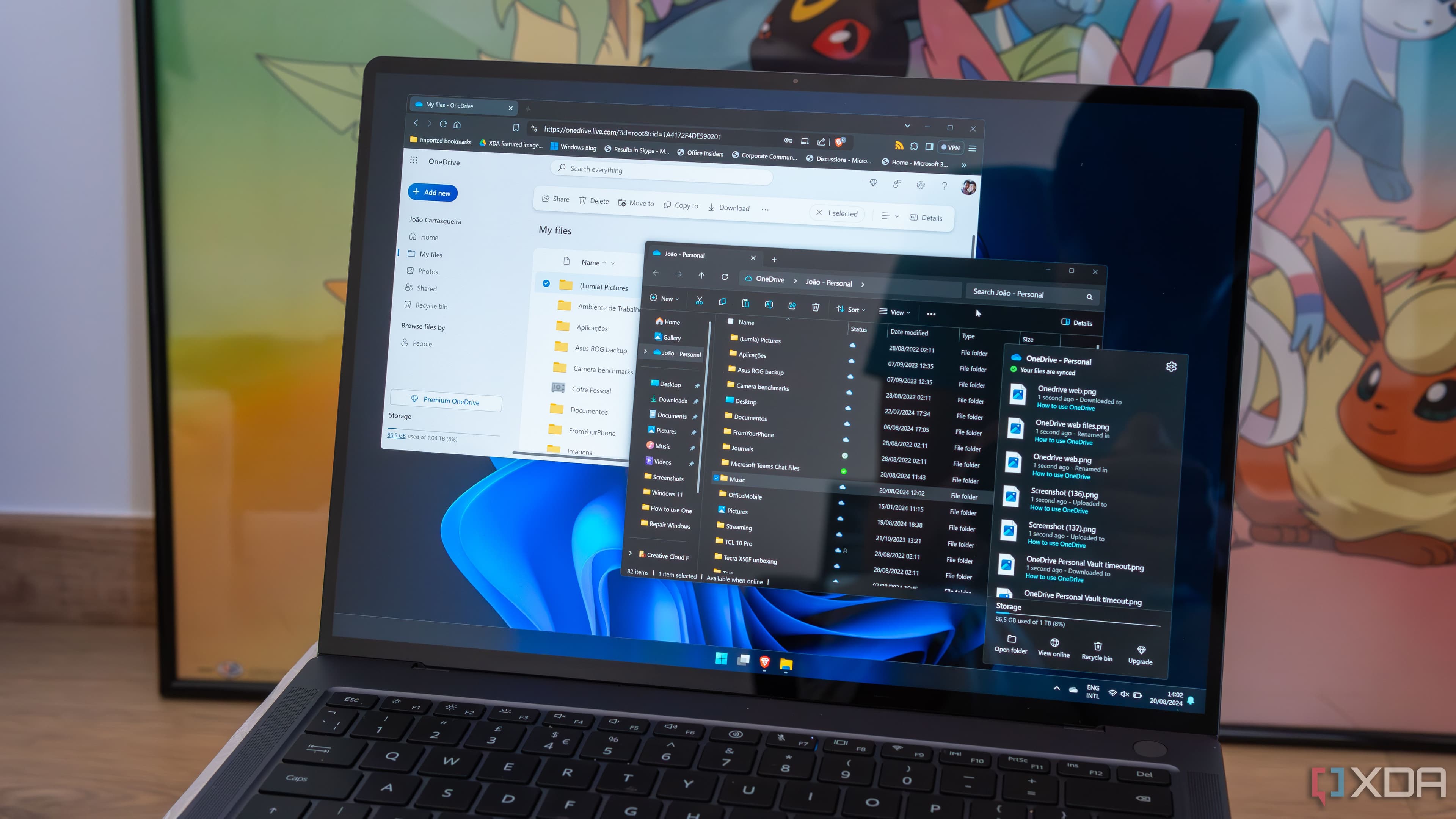 I tried replacing OneDrive with self-hosted storage, and it didn't work out