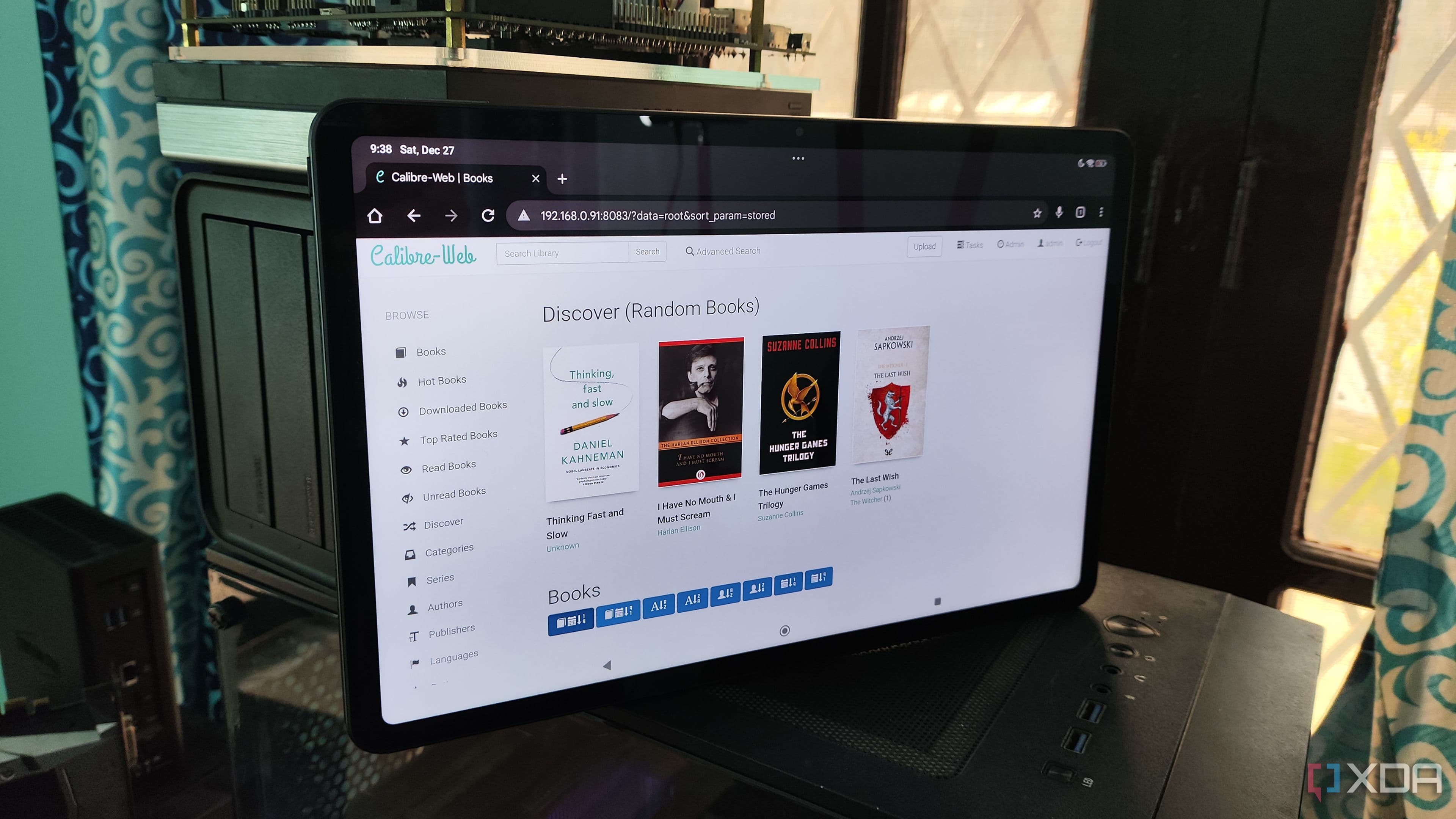 Self-hosted photos are just the beginning — your book collection belongs on the same server