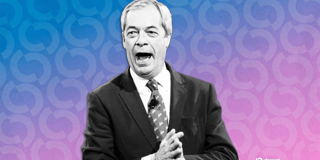 Nigel Farage Under Investigation for Crypto Lobbying Allegations