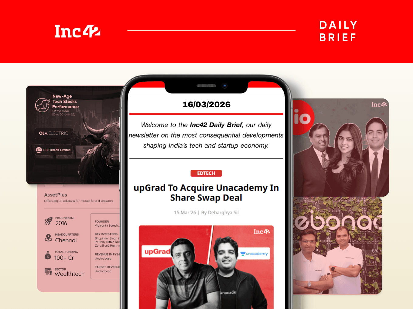 upGrad Acquires Unacademy, Jio IPO Buzz & More