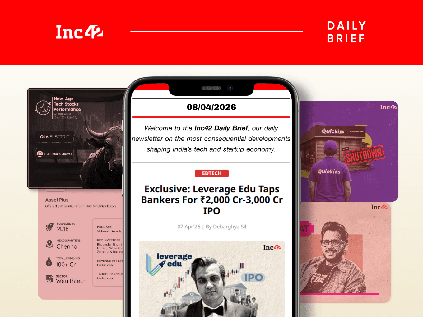 Leverage Edu’s IPO, Rebel Foods Shuts QuickiES & More