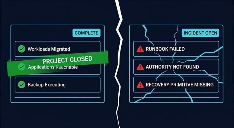 Successful VMware Exit: The First Incident Will Confirm Your Transition.