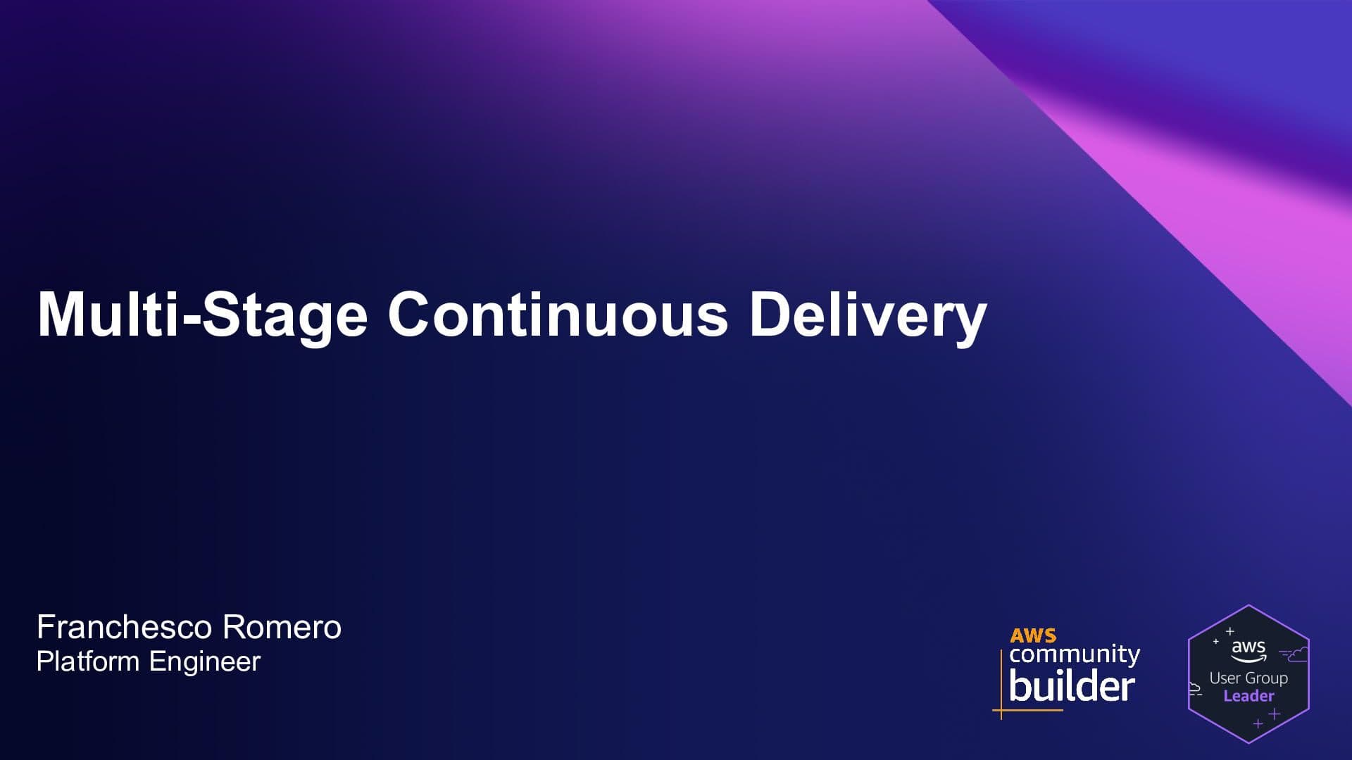 Multi-Stage Continuous Delivery