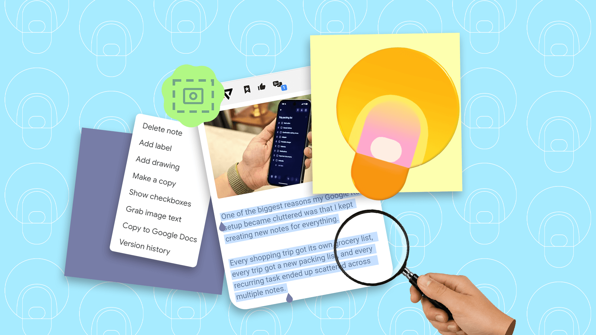 I stopped hoarding screenshots after discovering this Google Keep trick