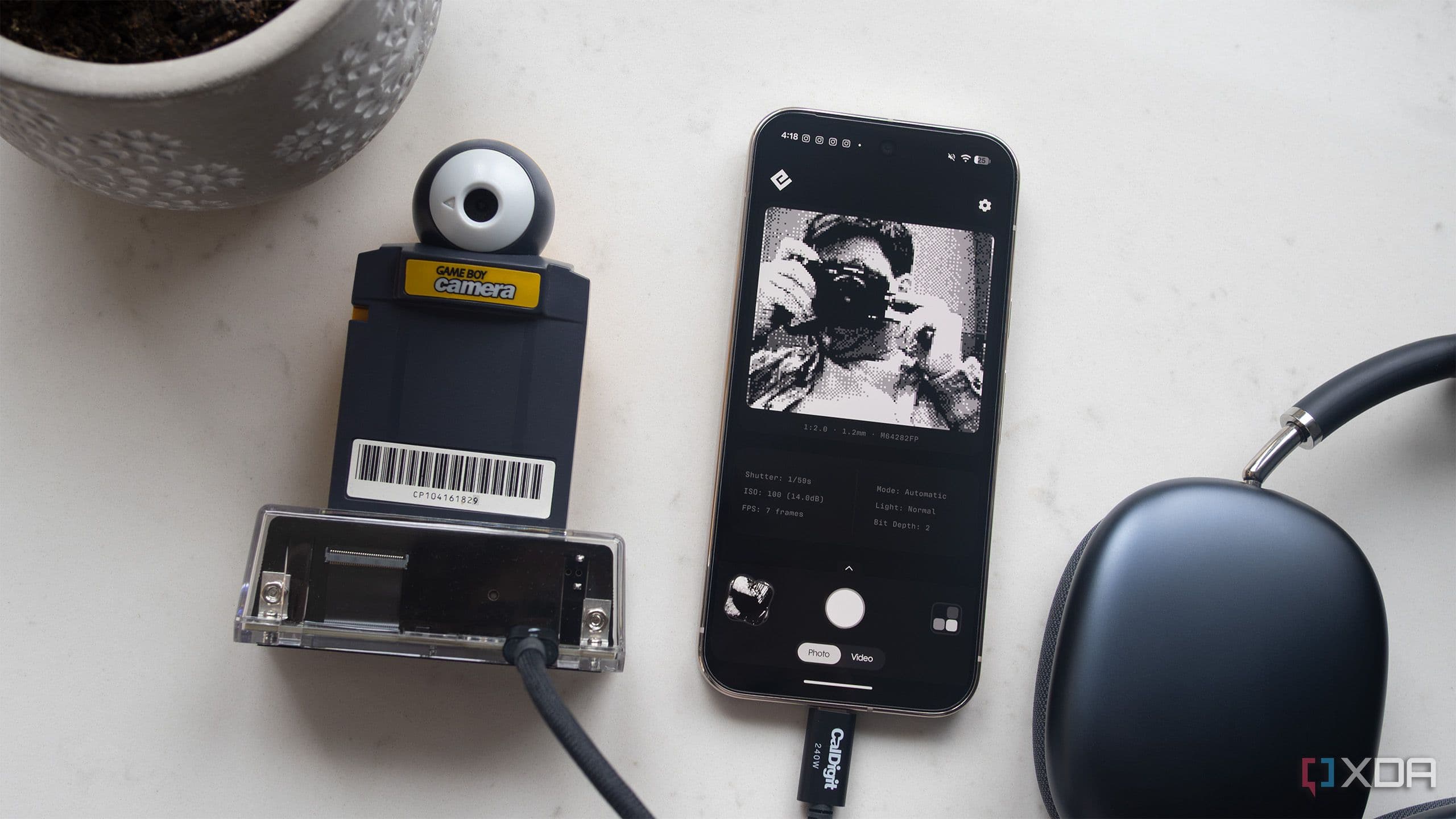 Reviving Childhood Memories: Pixel Meets Game Boy Camera