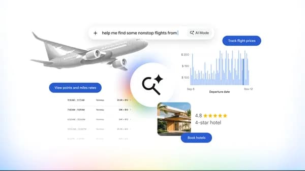 Travel Booking Gets AI Boost in Google Search Feature