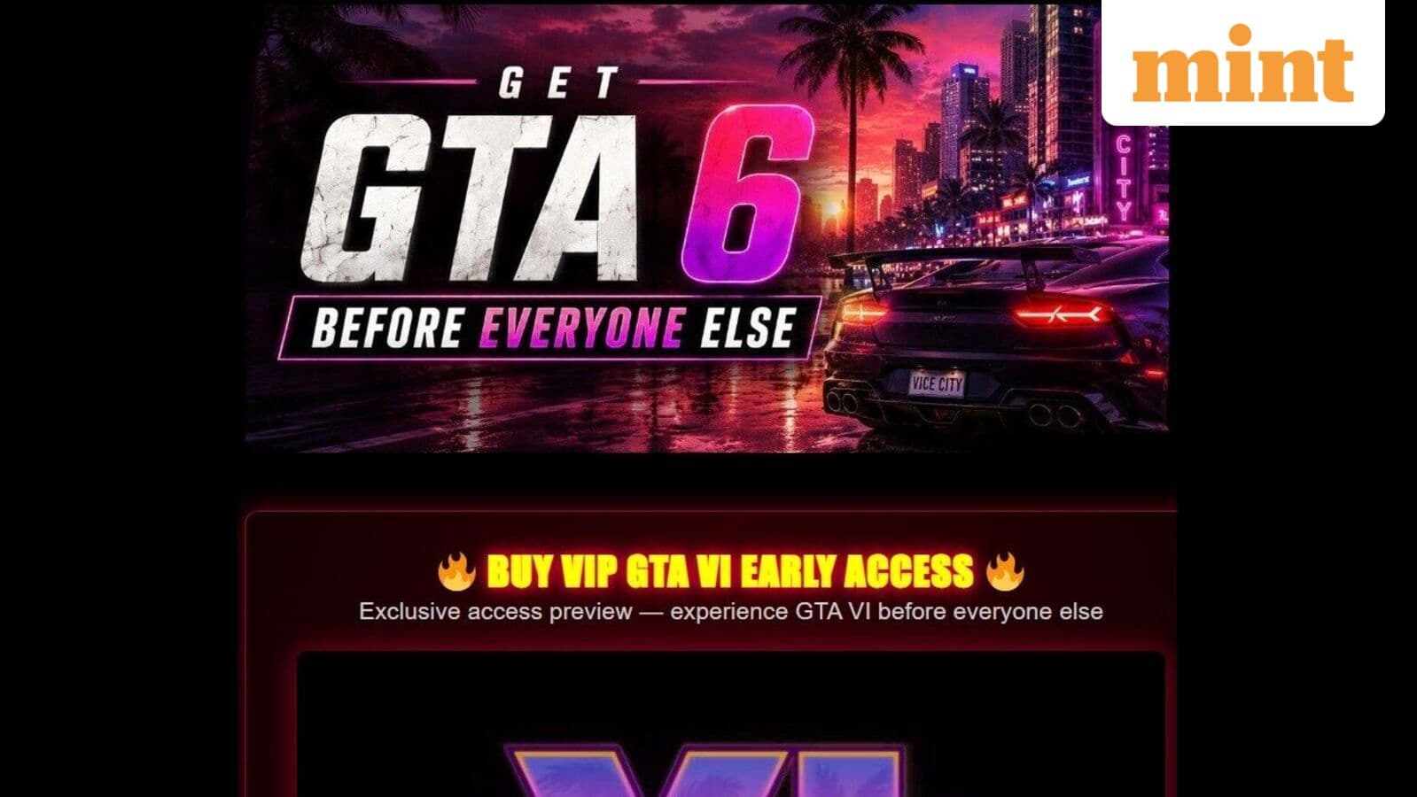 Fake GTA 6 early access websites are stealing gamers' money: Here's how the scam works